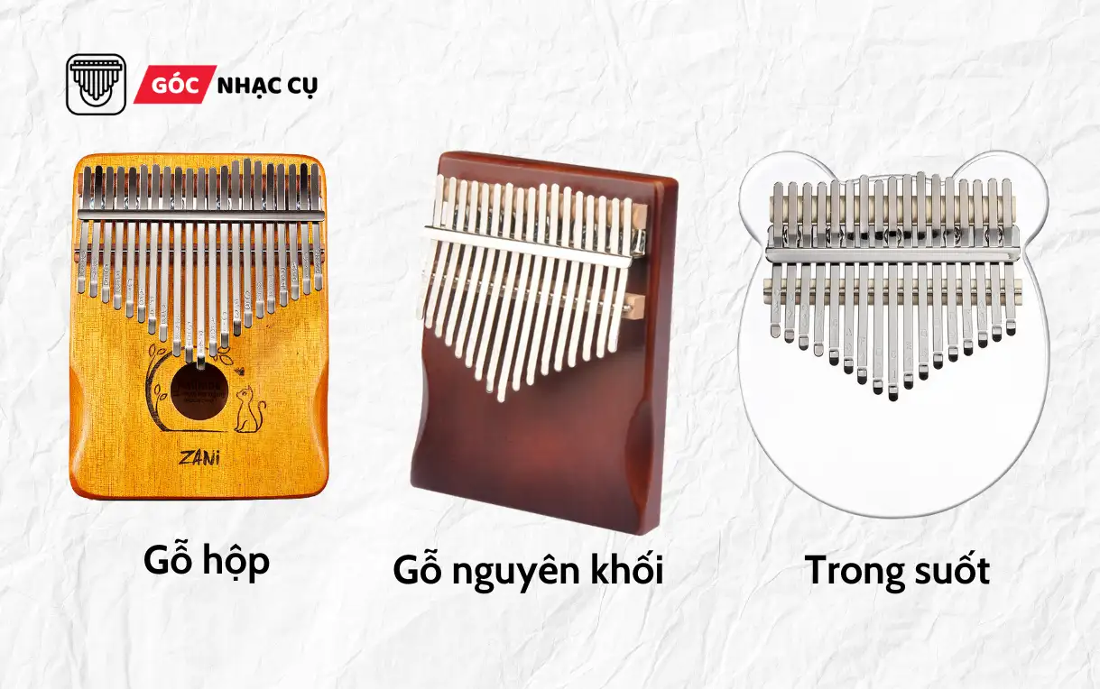 Các dạng đàn Kalimba