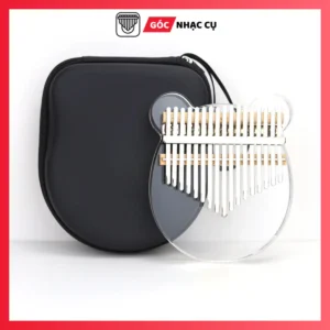 Đàn kalimba trong suốt hình gấu 17 phím