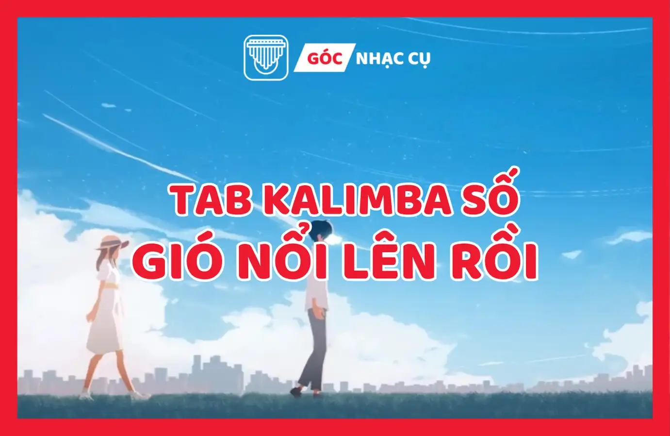 Tab Kalimba gió nổi lên rồi