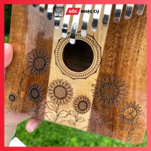 Đàn Kalimba Hluru Hoa Hướng Dương 17 Phím