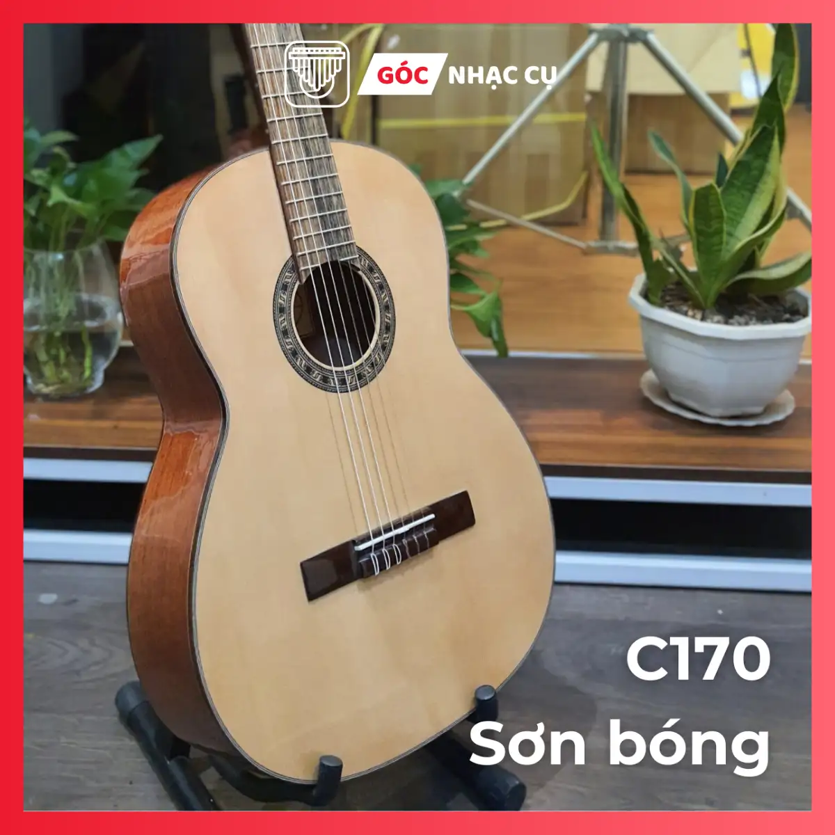Guitar Classic C170 sơn bóng