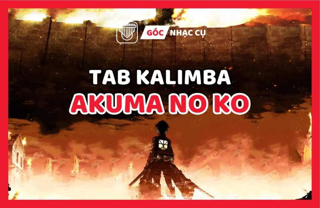 Tab Kalimba Akuma No Ko